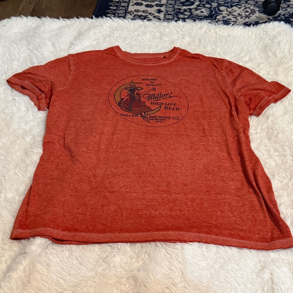 Millers High Life Red Graphic‎ Tee